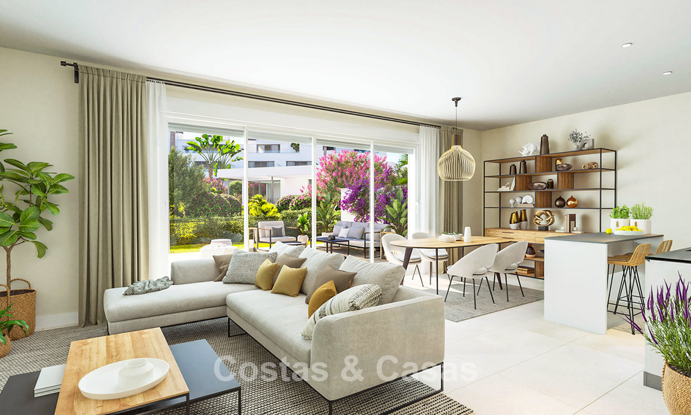 ¡Últimas unidades! Nuevos apartamentos en venta, a poca distancia de los servicios y la playa en la Nueva Milla de Oro, Marbella - Estepona 776212