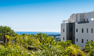 Apartamentos de golf contemporáneos en venta en un resort de golf de 5 estrellas, New Golden Mile, Marbella - Benahavís 807037 