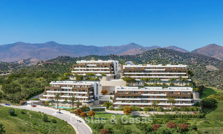 Proyecto exclusivo de apartamentos modernos en venta en la Nueva Milla de Oro entre Marbella y Estepona 776154