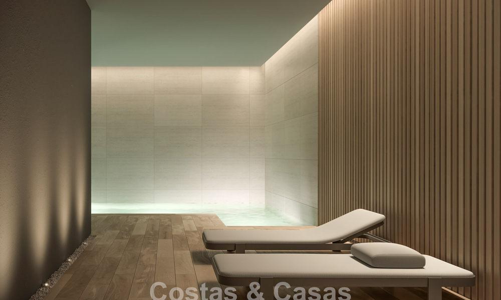 Proyecto exclusivo de apartamentos modernos en venta en la Nueva Milla de Oro entre Marbella y Estepona 776158