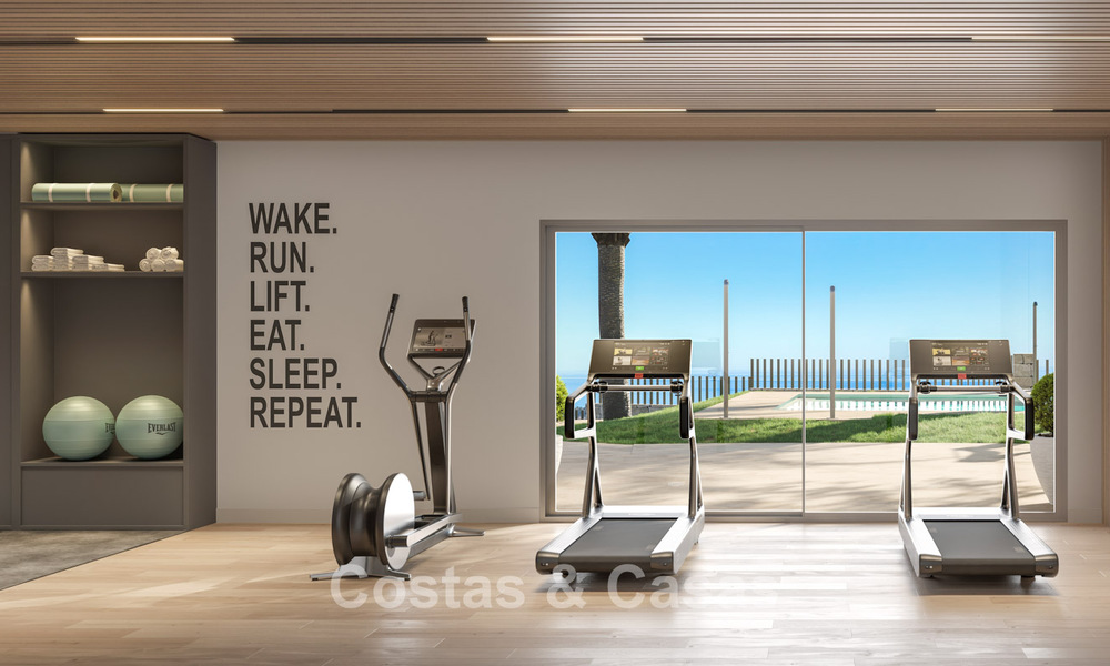 Proyecto exclusivo de apartamentos modernos en venta en la Nueva Milla de Oro entre Marbella y Estepona 776159