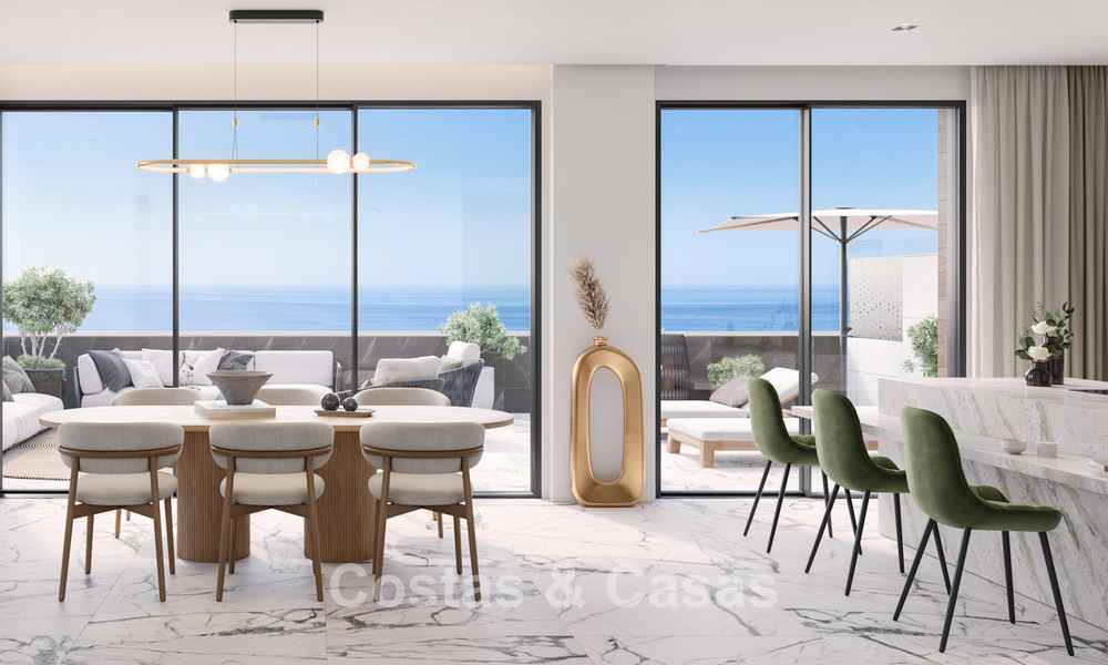 Proyecto exclusivo de apartamentos modernos en venta en la Nueva Milla de Oro entre Marbella y Estepona 776161