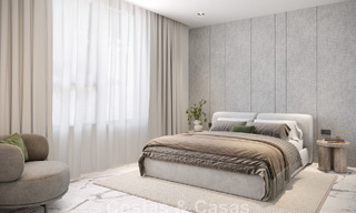 Proyecto exclusivo de apartamentos modernos en venta en la Nueva Milla de Oro entre Marbella y Estepona 776163 
