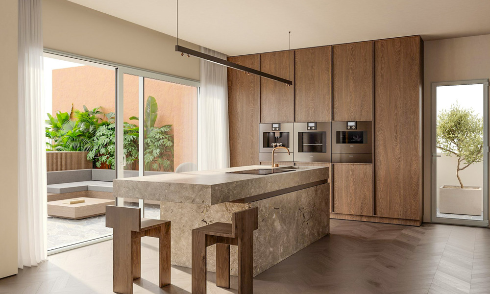 Ático dúplex moderno reformado en venta, a poca distancia de los servicios en el valle del golf de Nueva Andalucía, Marbella 776328