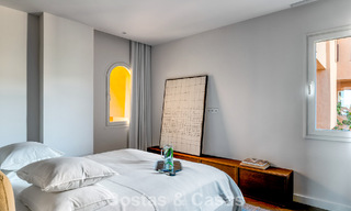 Ático dúplex moderno reformado en venta, a poca distancia de los servicios en el valle del golf de Nueva Andalucía, Marbella 793384 