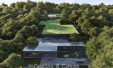 Villa de diseño revolucionario en venta en una comunidad privada y cerrada de Sotogrande, Costa del Sol 776487