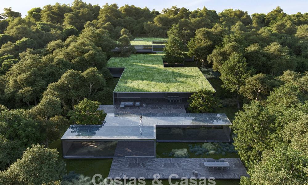 Villa de diseño revolucionario en venta en una comunidad privada y cerrada de Sotogrande, Costa del Sol 776487