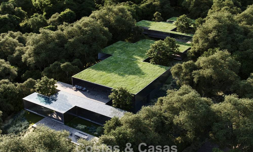 Villa de diseño revolucionario en venta en una comunidad privada y cerrada de Sotogrande, Costa del Sol 776488