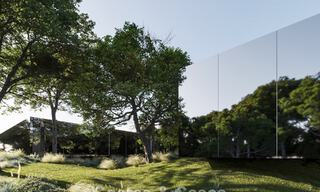 Villa de diseño revolucionario en venta en una comunidad privada y cerrada de Sotogrande, Costa del Sol 776489 