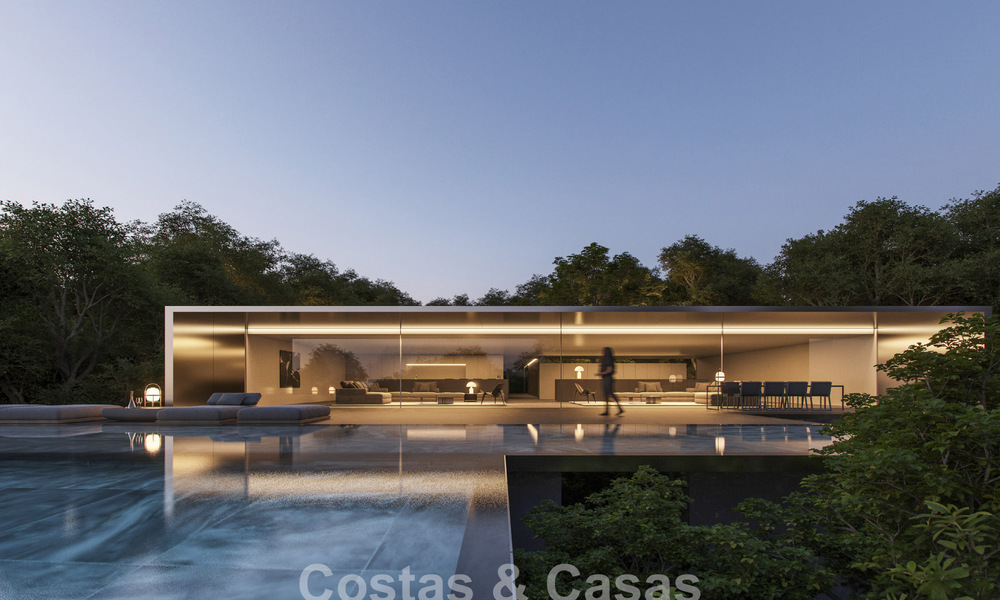 Villa de diseño revolucionario en venta en una comunidad privada y cerrada de Sotogrande, Costa del Sol 776490