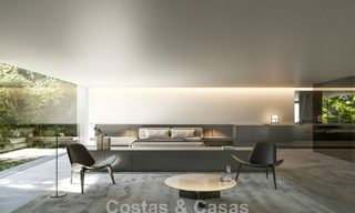 Villa de diseño revolucionario en venta en una comunidad privada y cerrada de Sotogrande, Costa del Sol 776496 