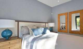 Lujosa villa de estilo mediterráneo en venta en una comunidad cerrada rodeada de naturaleza en Marbella - Benahavis 776524 