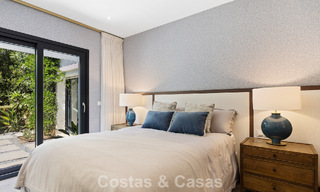 Lujosa villa de estilo mediterráneo en venta en una comunidad cerrada rodeada de naturaleza en Marbella - Benahavis 805725 