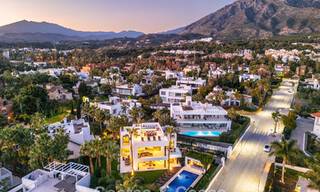 Villa contemporánea de lujo en venta en una exclusiva zona residencial cerrada en la prestigiosa Milla de Oro de Marbella 776688 