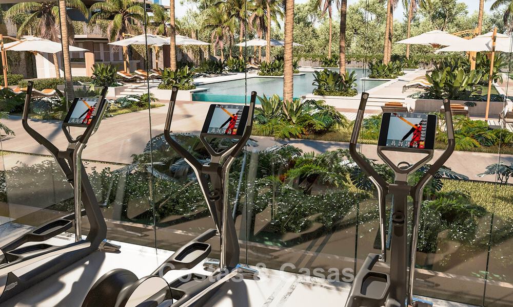 Apartamentos de obra nueva con diseño innovador en venta en la Nueva Milla de Oro entre Marbella y Estepona 776598