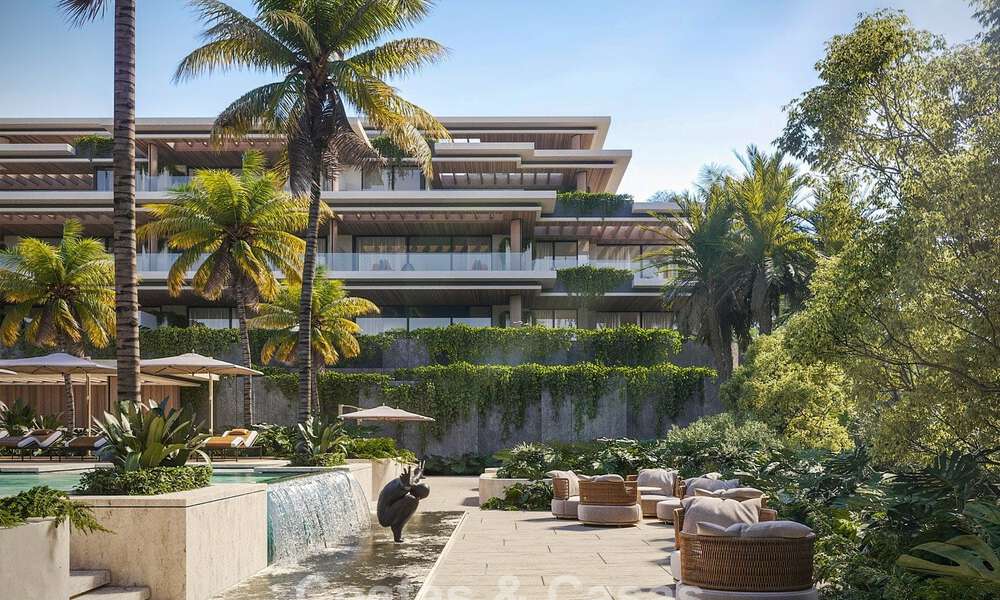 Apartamentos de obra nueva con diseño innovador en venta en la Nueva Milla de Oro entre Marbella y Estepona 776601