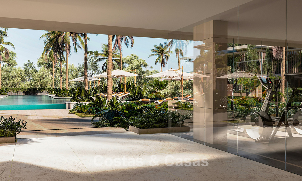 Apartamentos de obra nueva con diseño innovador en venta en la Nueva Milla de Oro entre Marbella y Estepona 776615