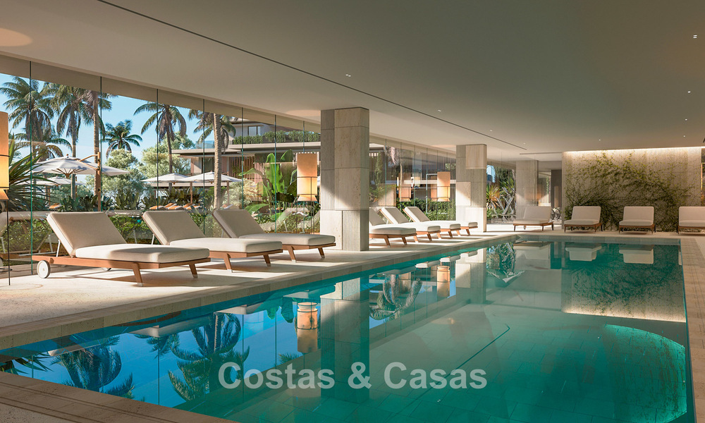 Apartamentos de obra nueva con diseño innovador en venta en la Nueva Milla de Oro entre Marbella y Estepona 776616