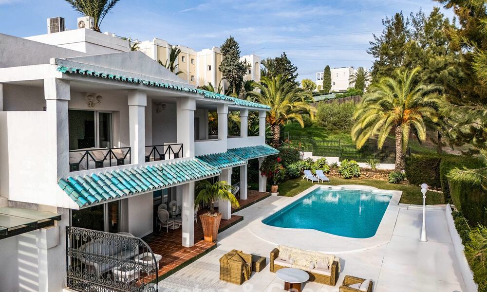 Encantadora casa adosada con piscina privada en venta, en un codiciado enclave de golf de La Quinta, Marbella - Benahavis 776626