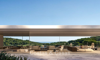 Espectacular obra maestra de diseño futurista en venta, en comunidad cerrada 24/7 de Sotogrande, Costa del Sol 776657 