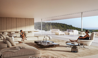 Espectacular obra maestra de diseño futurista en venta, en comunidad cerrada 24/7 de Sotogrande, Costa del Sol 776659 