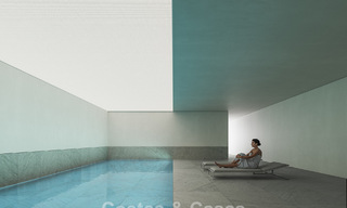 Espectacular obra maestra de diseño futurista en venta, en comunidad cerrada 24/7 de Sotogrande, Costa del Sol 776664 