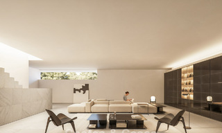 Espectacular obra maestra de diseño futurista en venta, en comunidad cerrada 24/7 de Sotogrande, Costa del Sol 776665 