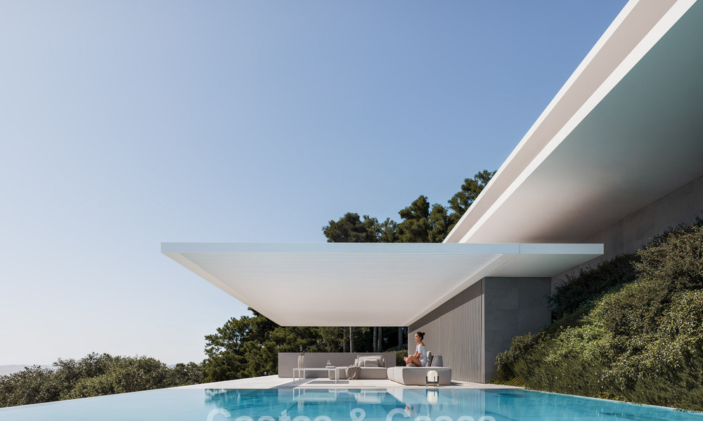 Espectacular obra maestra de diseño futurista en venta, en comunidad cerrada 24/7 de Sotogrande, Costa del Sol 776666
