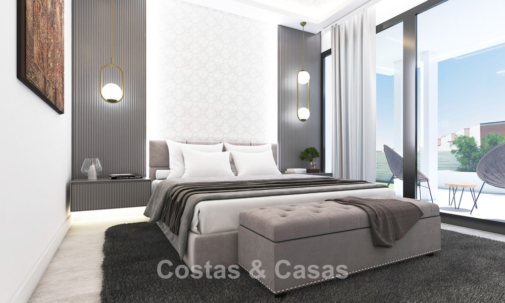 Proyecto con villa de lujo de diseño, en venta en una de las zonas más cotizadas de Fuengirola, Costa del Sol 776734