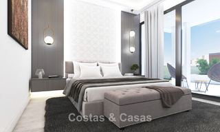Proyecto con villa de lujo de diseño, en venta en una de las zonas más cotizadas de Fuengirola, Costa del Sol 776734 