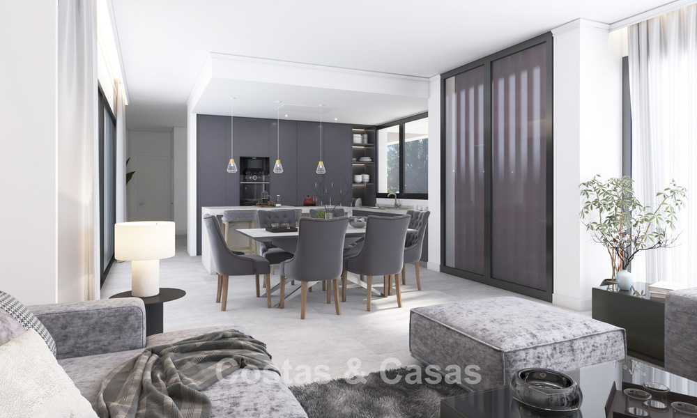 Proyecto con villa de lujo de diseño, en venta en una de las zonas más cotizadas de Fuengirola, Costa del Sol 776738