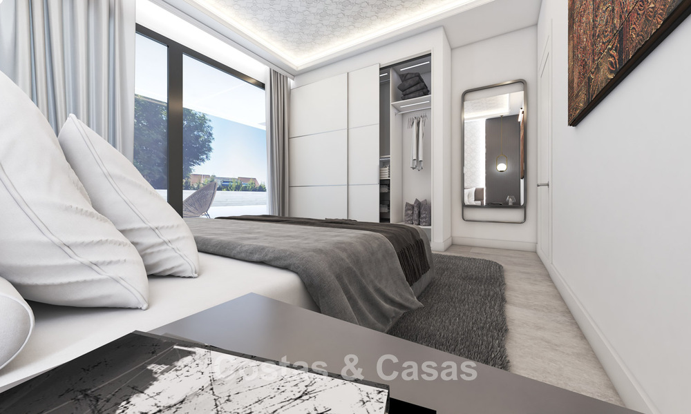 Proyecto con villa de lujo de diseño, en venta en una de las zonas más cotizadas de Fuengirola, Costa del Sol 776739