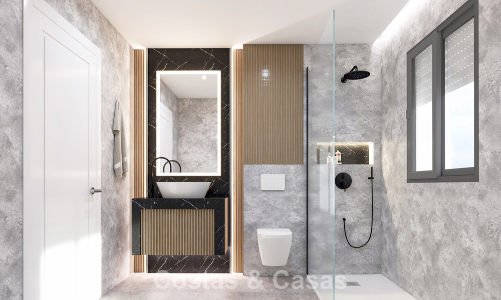 Proyecto con villa de lujo de diseño, en venta en una de las zonas más cotizadas de Fuengirola, Costa del Sol 776740