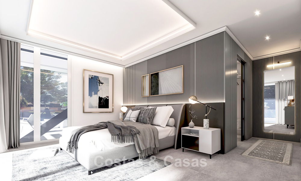 Proyecto con villa de lujo de diseño, en venta en una de las zonas más cotizadas de Fuengirola, Costa del Sol 776748
