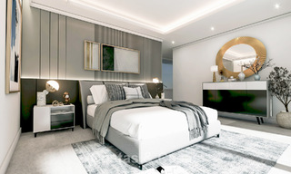 Proyecto con villa de lujo de diseño, en venta en una de las zonas más cotizadas de Fuengirola, Costa del Sol 776749 