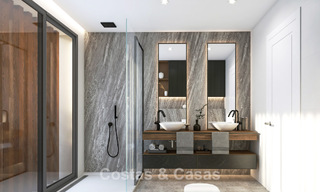 Proyecto con villa de lujo de diseño, en venta en una de las zonas más cotizadas de Fuengirola, Costa del Sol 776750 