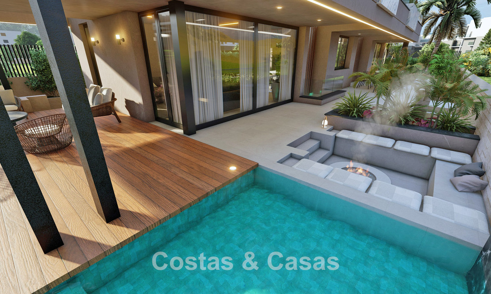 Proyecto con villa de lujo de diseño, en venta en una de las zonas más cotizadas de Fuengirola, Costa del Sol 776758