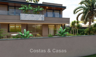 Proyecto con villa de lujo de diseño, en venta en una de las zonas más cotizadas de Fuengirola, Costa del Sol 776762 