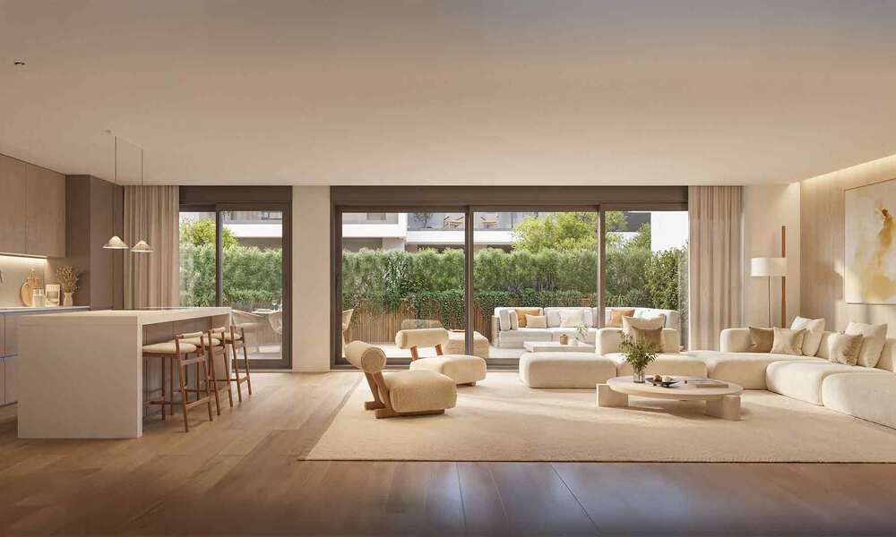 Elegantes apartamentos de nueva construcción en venta a poca distancia de todos los servicios y de la playa en Nueva Andalucía, Marbella 776784