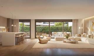 Elegantes apartamentos de nueva construcción en venta a poca distancia de todos los servicios y de la playa en Nueva Andalucía, Marbella 776784 