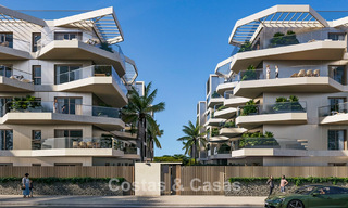 Nuevo en el mercado. Elegantes apartamentos boutique en venta cerca de los servicios en Mijas Costa, Costa del Sol 776808 