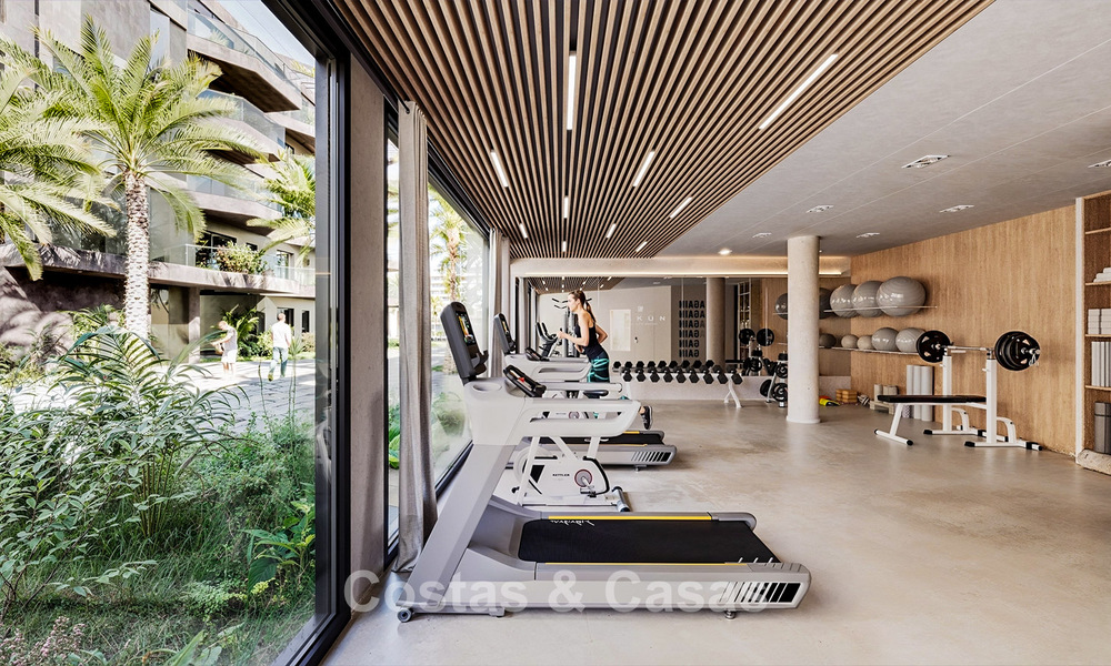 Nuevo en el mercado. Elegantes apartamentos boutique en venta cerca de los servicios en Mijas Costa, Costa del Sol 776809