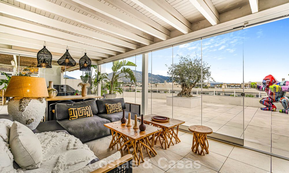 Exclusivo ático dúplex en venta, cerca de la playa en Puerto Banús, Marbella 776982