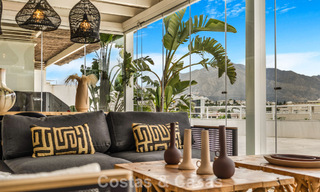 Exclusivo ático dúplex en venta, cerca de la playa en Puerto Banús, Marbella 776984 