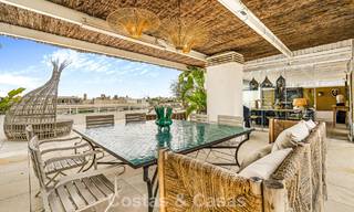 Exclusivo ático dúplex en venta, cerca de la playa en Puerto Banús, Marbella 777001 
