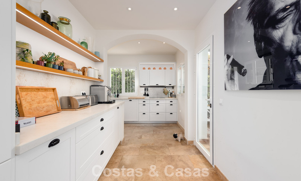 Villa estilo hacienda española con vistas espectaculares en venta en un entorno natural al este del centro de Marbella 776909