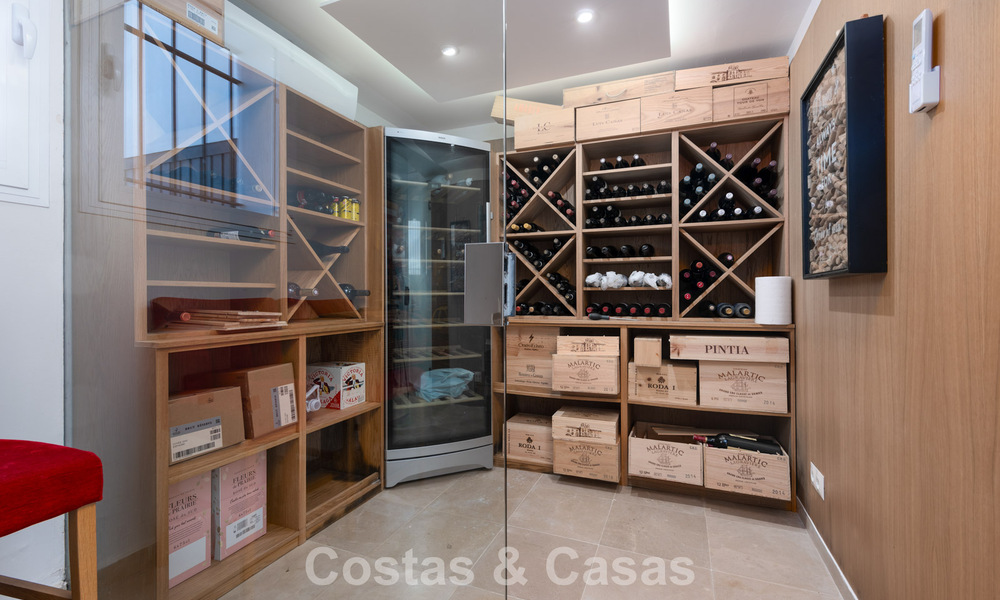 Villa estilo hacienda española con vistas espectaculares en venta en un entorno natural al este del centro de Marbella 776912