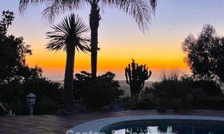 Villa estilo hacienda española con vistas espectaculares en venta en un entorno natural al este del centro de Marbella 776914 