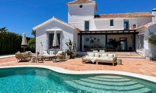 Villa estilo hacienda española con vistas espectaculares en venta en un entorno natural al este del centro de Marbella 776915 