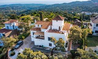 Villa estilo hacienda española con vistas espectaculares en venta en un entorno natural al este del centro de Marbella 776927 